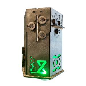 EARTHFALL: Alien Artifact | Alien Puzzle Box Escape Room Game | Hexagonal Interactive Mystery Box with LED Lights