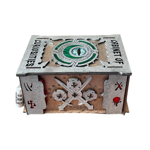 Puzzle Box & Escape Room Game: Cabinet of Curiosities