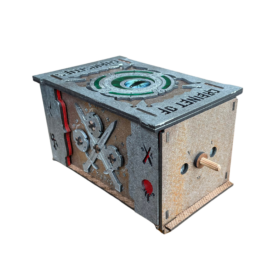 Puzzle Box & Escape Room Game: Cabinet of Curiosities