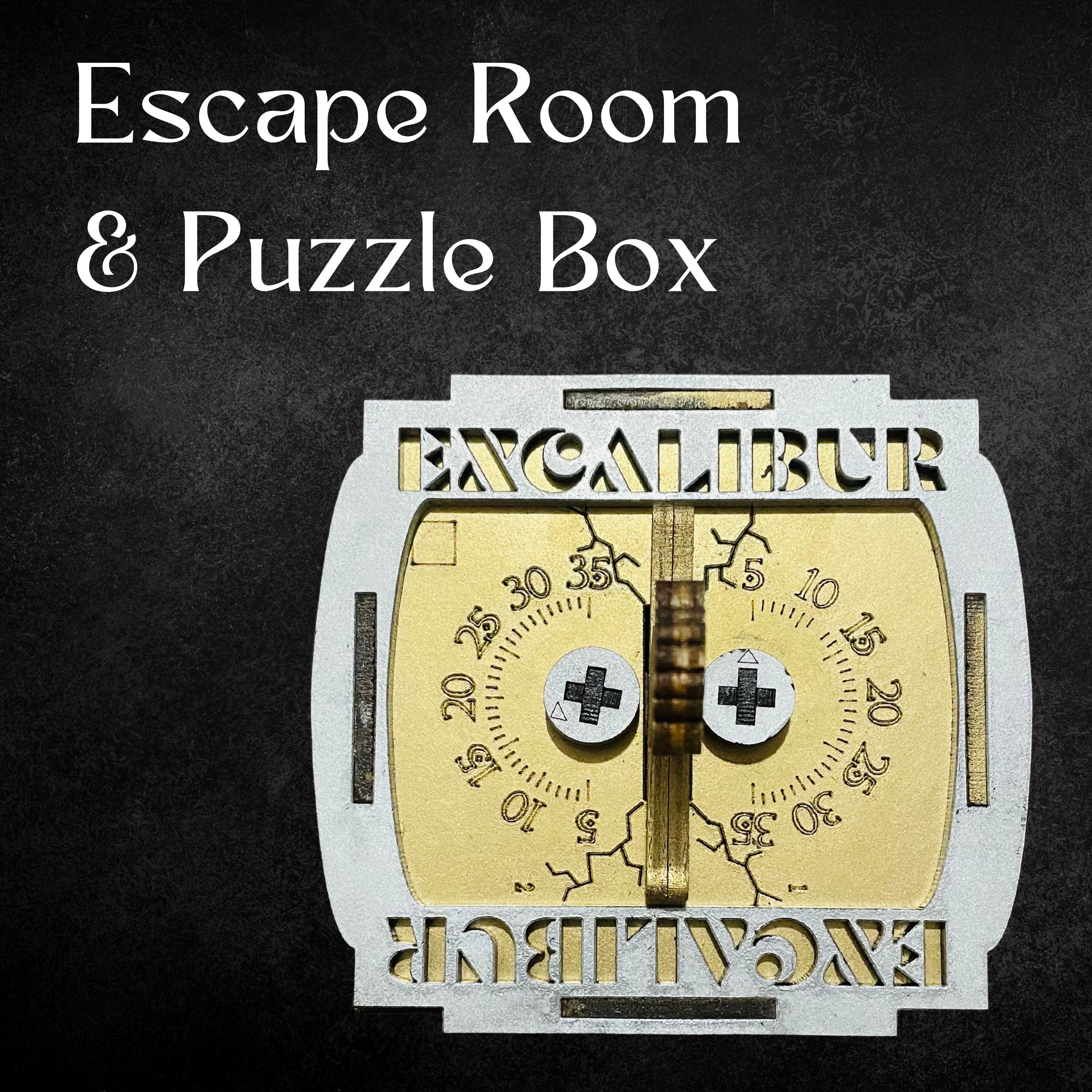 Excalibur: Sword in the Stone - Escape Room & Puzzle Box
