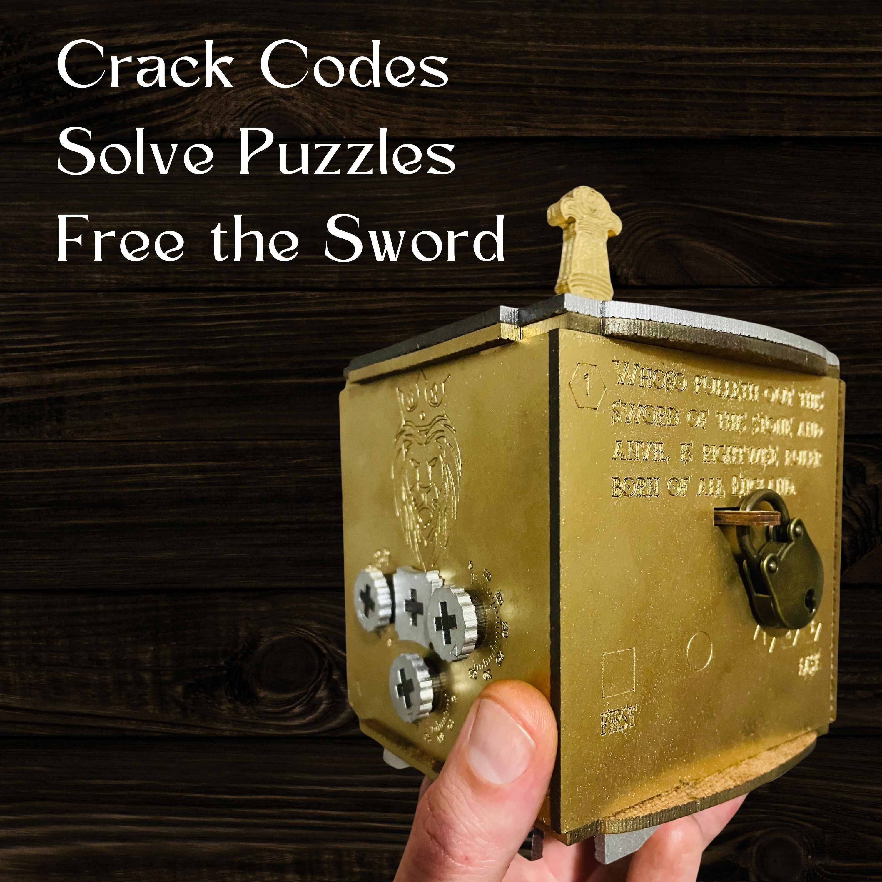 Excalibur: Sword in the Stone - Escape Room & Puzzle Box